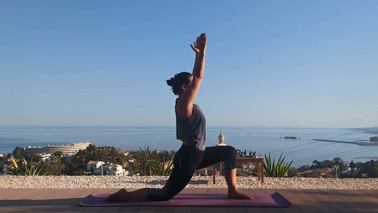 Hip mobility practice after sitting